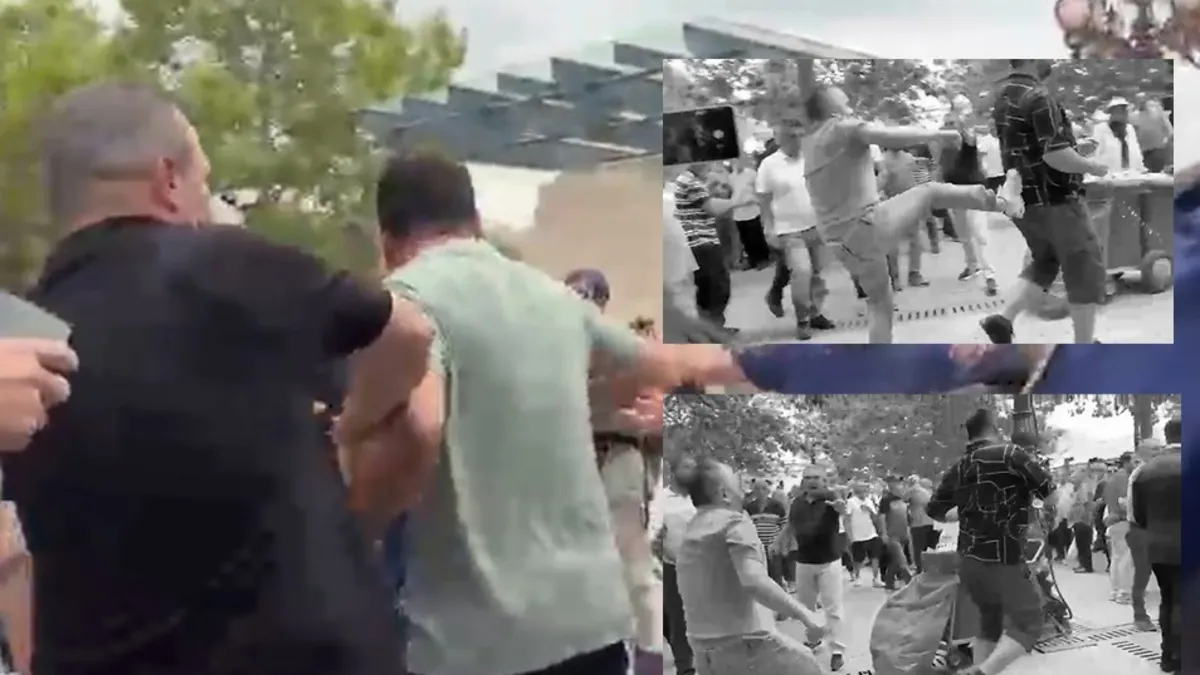 CHP'de kaos sokağa taştı! Yeni parti kuran Özgür Özel'e protesto şoku: Mustafa Sarıgül vatandaşa tekme attı