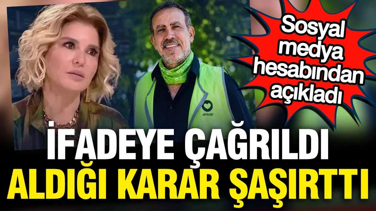 İfadeye çağrılan Gülben Ergen'den şaşırtan karar