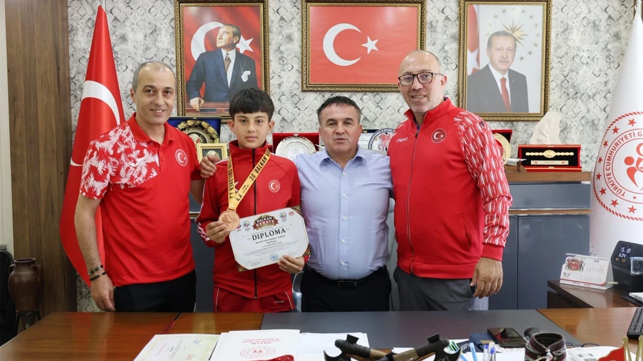 İl Müdürü Demir Balkan 3.’sünü makamında ağırladı