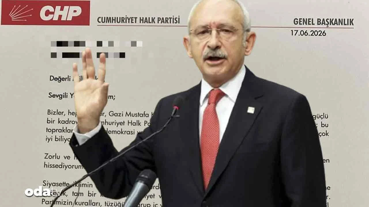 Kılıçdaroğlu'ndan CHP'li vekillere mektup