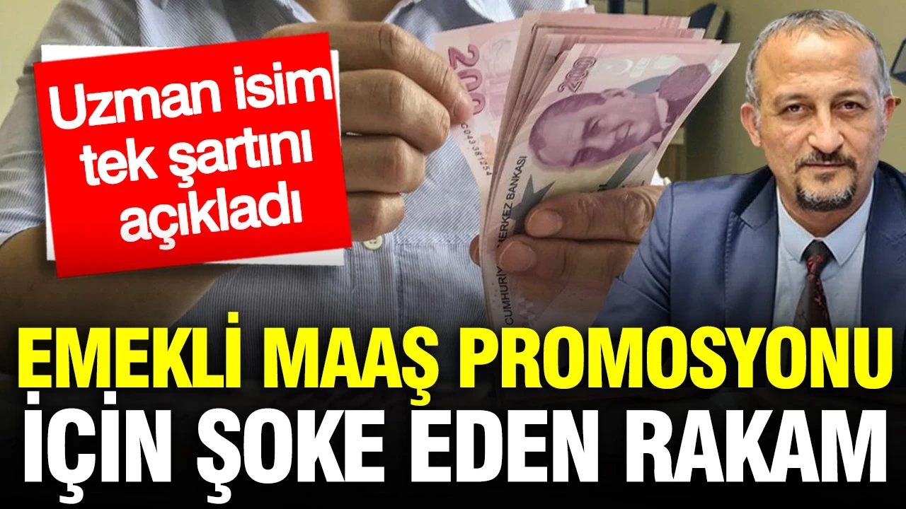 SGK uzmanı Murat Bal açıkladı: Emekli maaş promosyonu bu rakama gelebilir