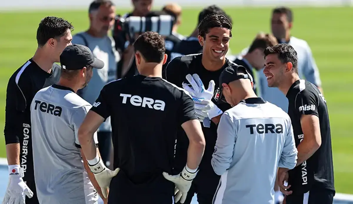 Beşiktaş'ta kaptan Orkun Kökçü ve yeni transfer Doğan Alemdar, antrenmana katıldı
