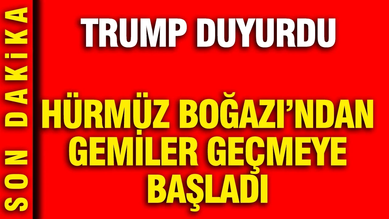 Hürmüz Boğazı'ndan gemiler geçmeye başladı