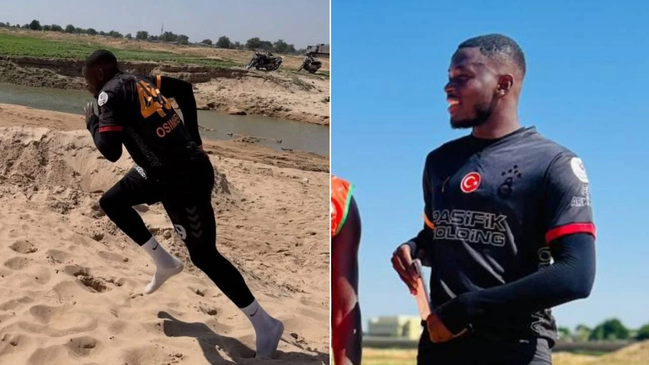 Mouandilmadji neden 'Osimhen' forması giydiğini açıkladı: Niyetim zarar vermek değildi
