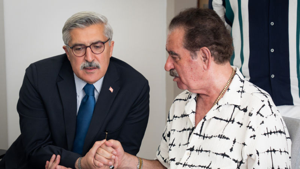 AK Parti Genel Başkan Yardımcısı Hüseyin Yayman'dan İbrahim Tatlıses'e ziyaret