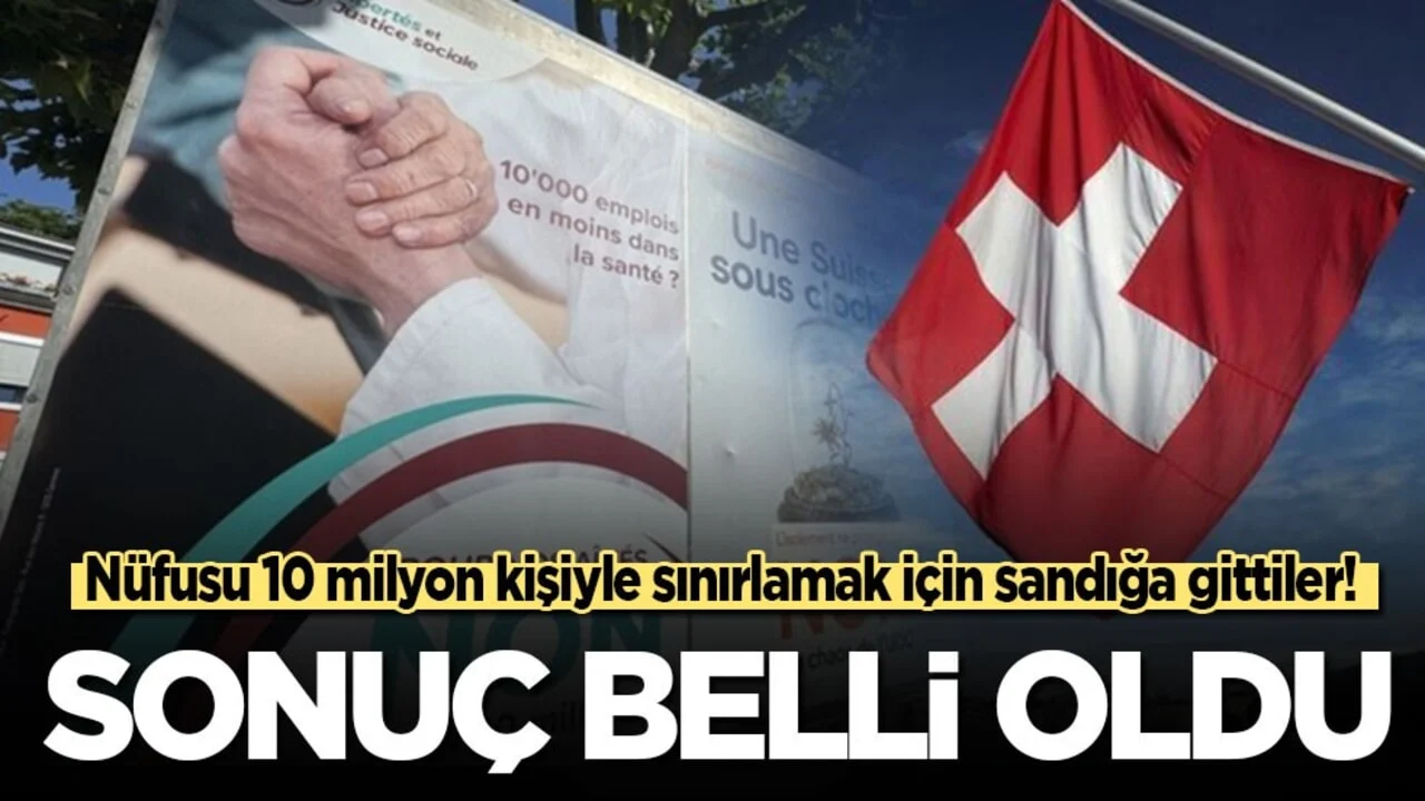 Nüfusu 10 milyon kişiyle sınırlamak için sandığa gittiler! Sonuç belli oldu