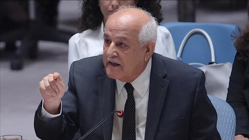 Filistin'in BM Daimi Temsilcisi Mansur: "Gazze konusunda harekete geçmek için davet beklenmemeli"