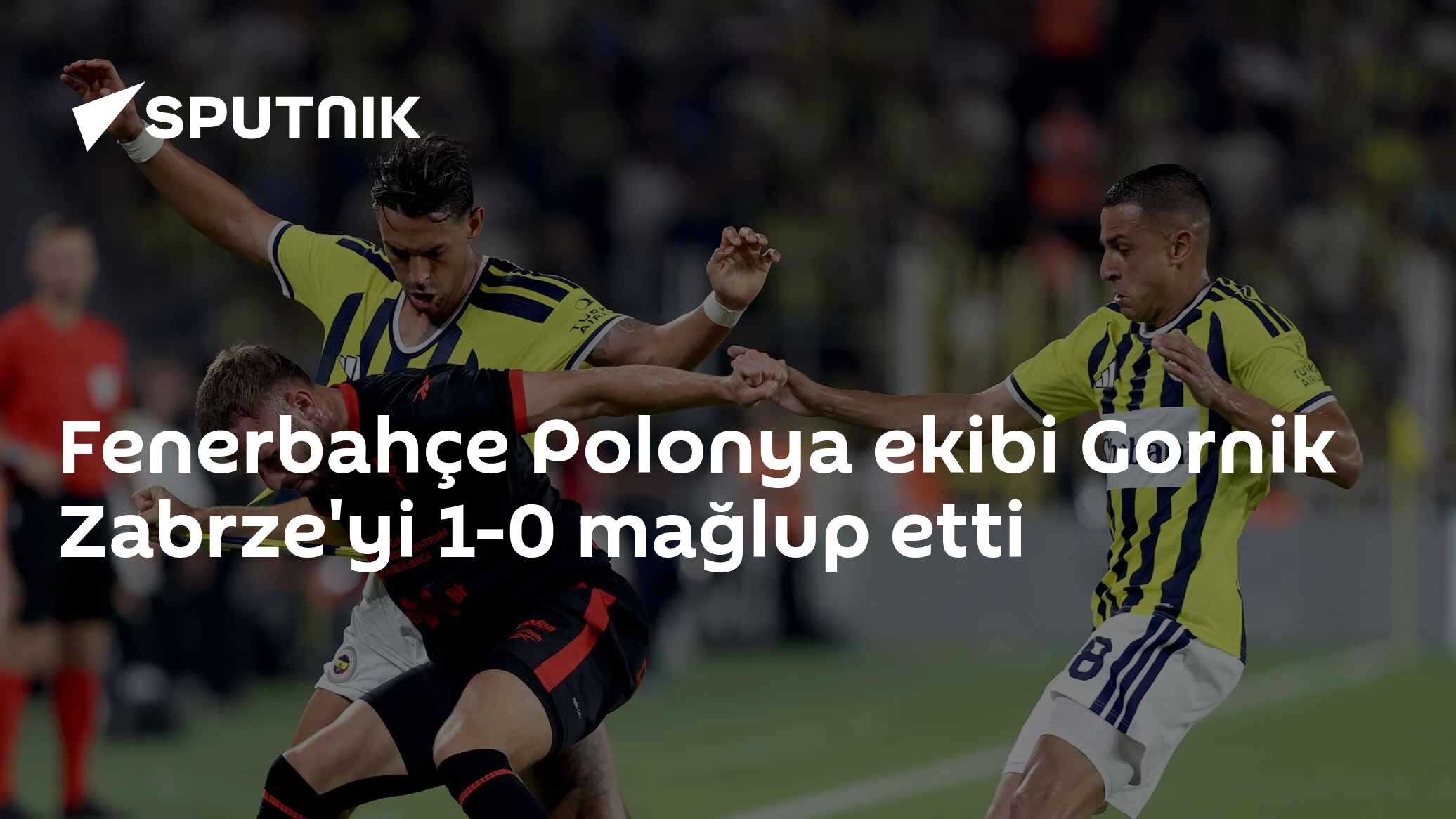 Fenerbahçe Polonya ekibi Gornik Zabrze'yi 1-0 mağlup etti