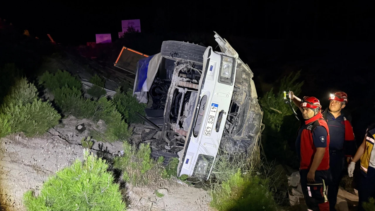 Takla atan araçta hayatını kaybetti