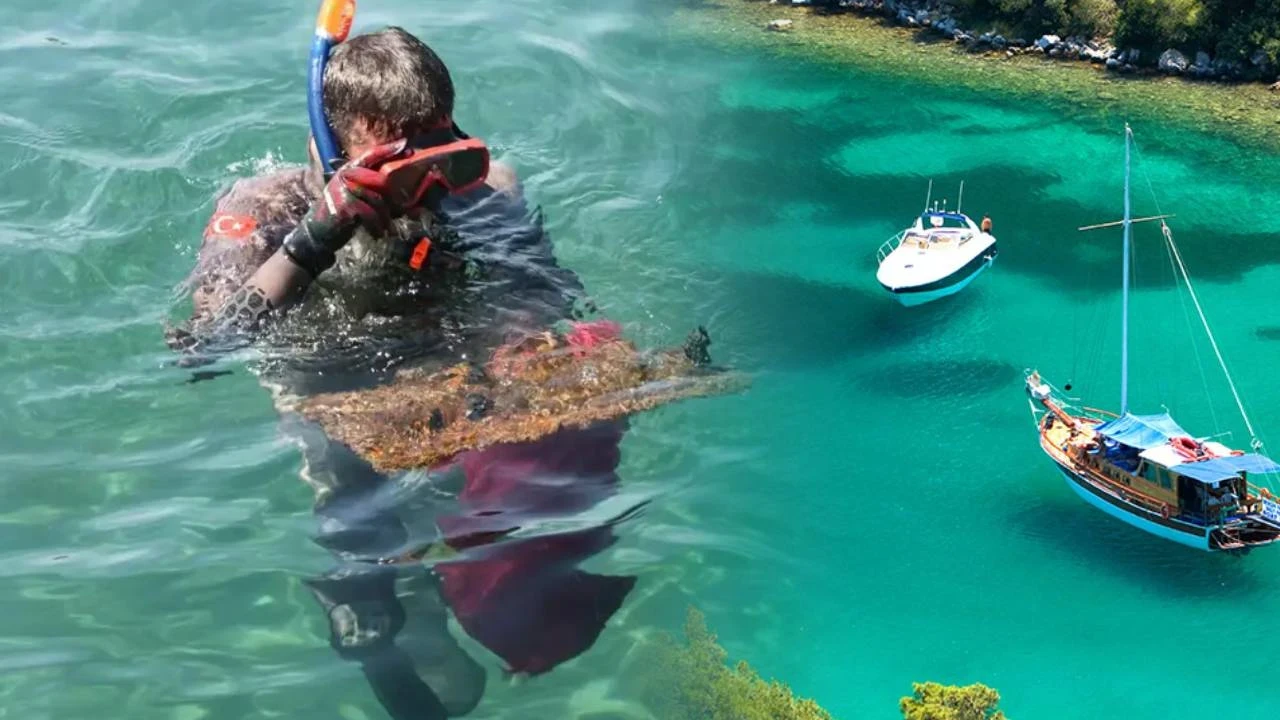 Turizmin başkentinde utanç veren rezillik: Denizin dibinden yüzlerce kilo çıkardılar