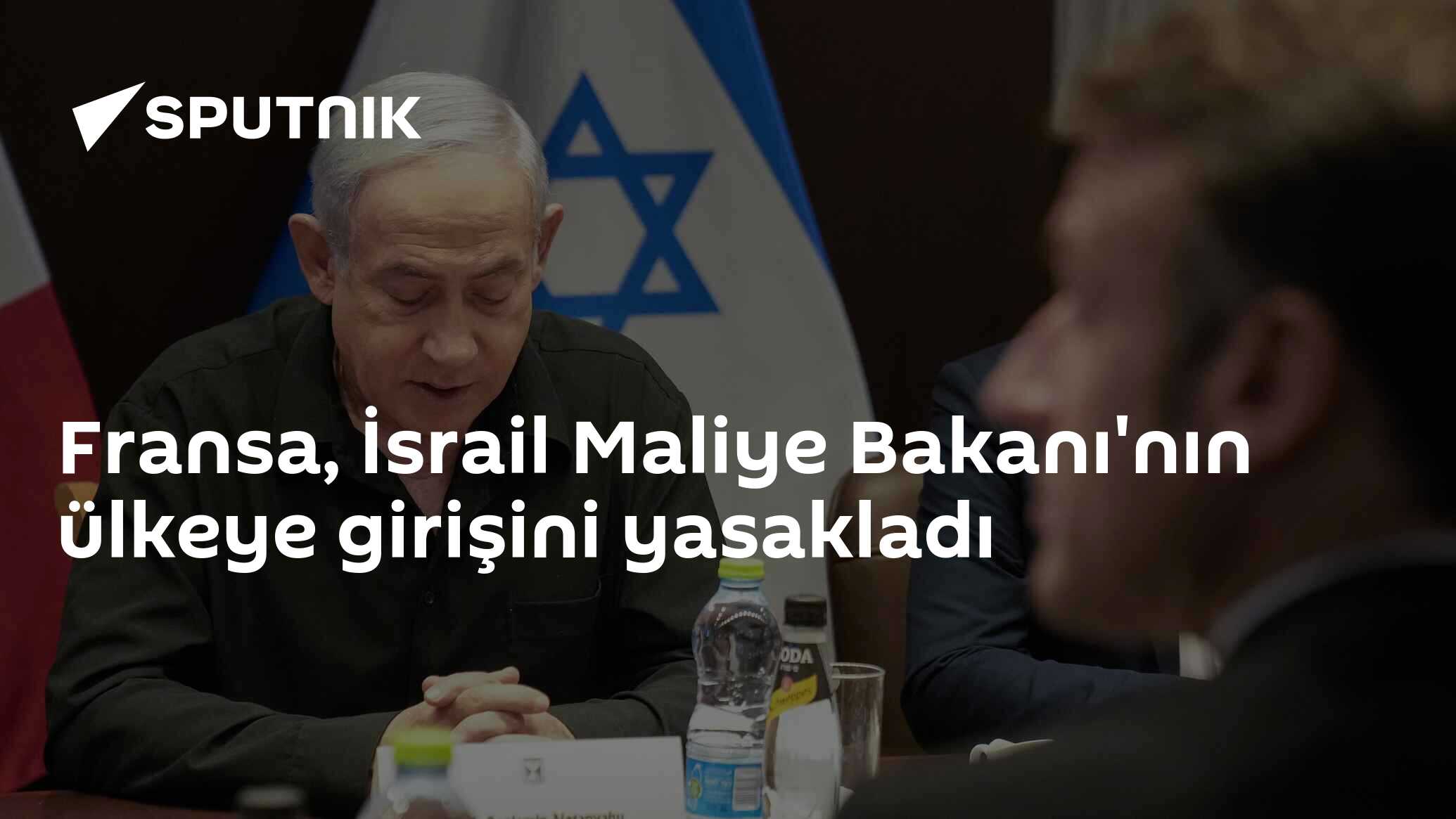 Fransa, İsrail Maliye Bakanı'nın ülkeye girişini yasakladı