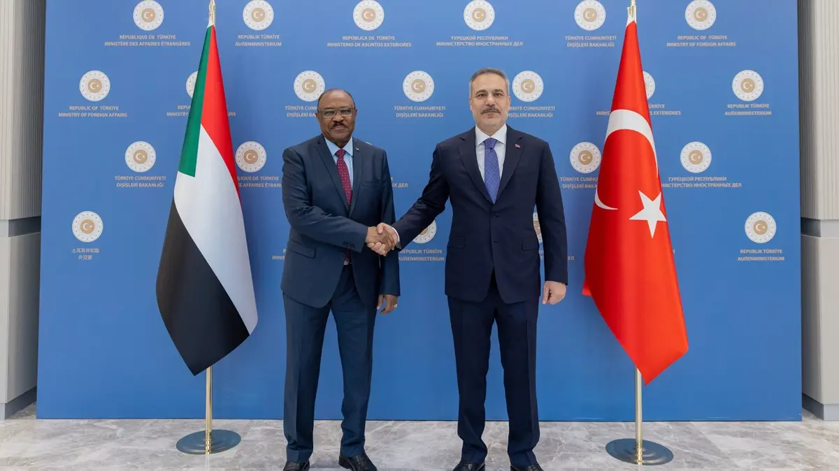 Dışişleri Bakanlığında işbirliği imzası: Bakan Fidan Sudanlı mevkidaşını ağırladı