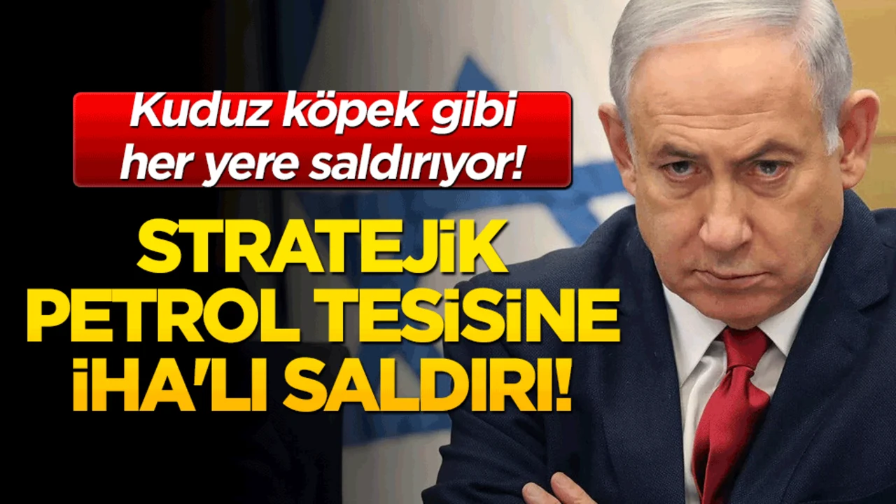 Körfez'de savaş sesleri duyuluyor! Stratejik petrol tesisine İHA'lı saldırı!