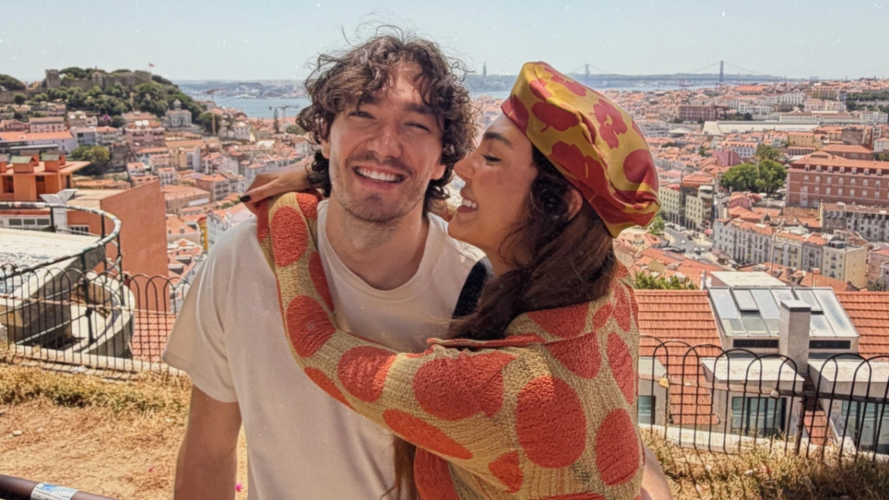 Ebru Şahin ile Cedi Osman'dan Portekiz kaçamağı! O kareler beğeni yağmuruna tutuldu