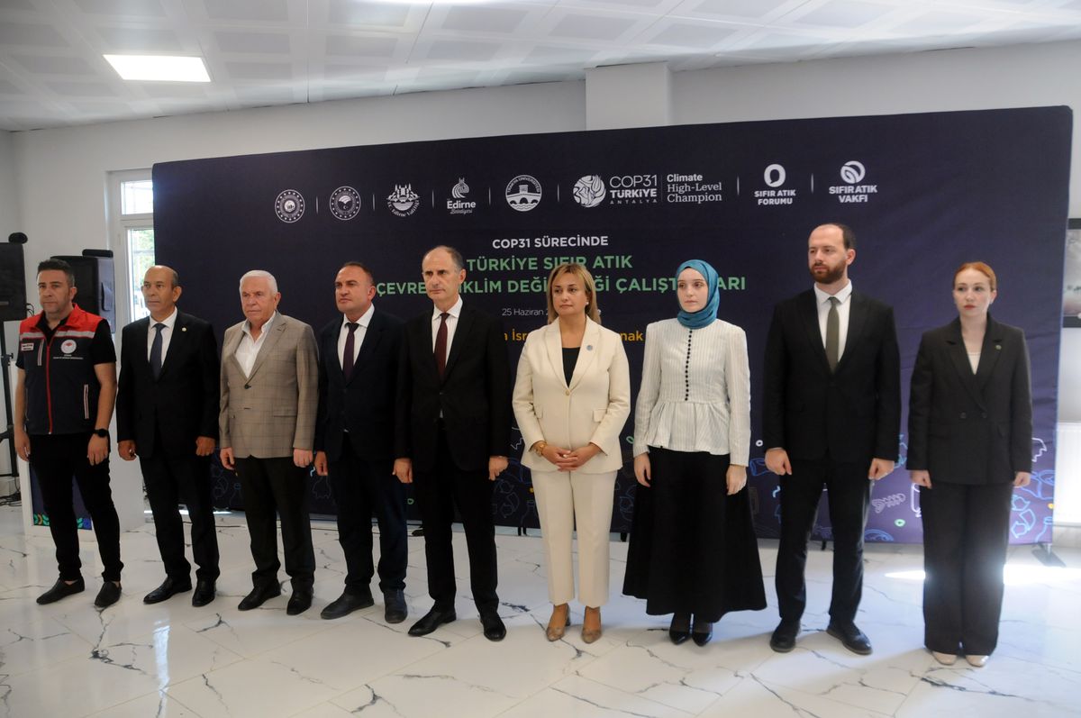 Türkiye Sıfır Atık, Çevre ve İklim Çalıştayı Edirne'de başladı
