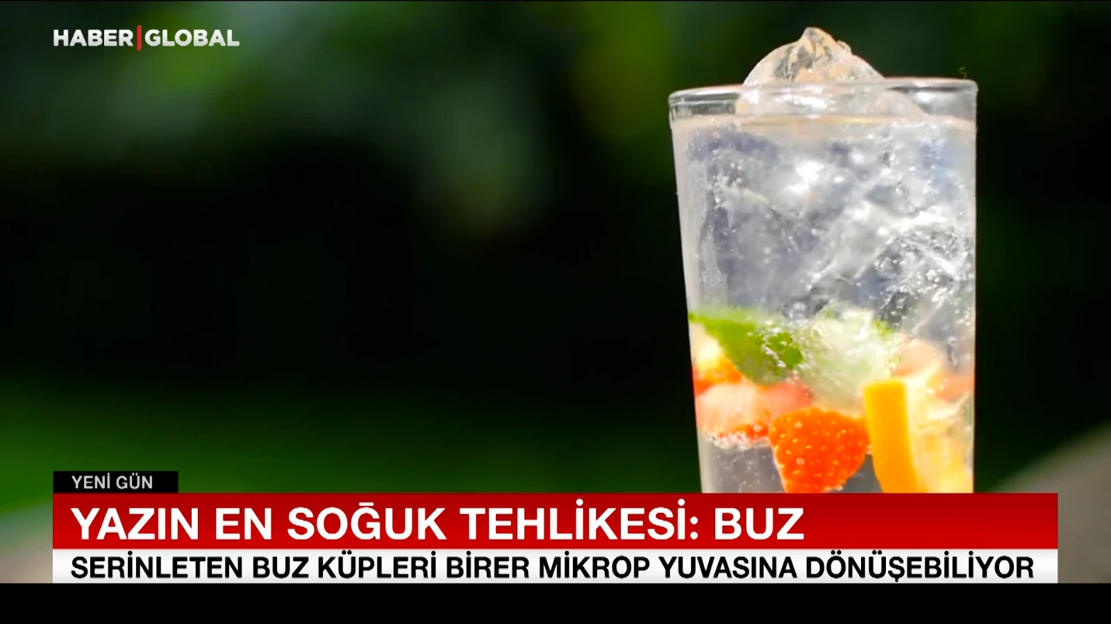 Yazın en soğuk tehlikesi: Buz