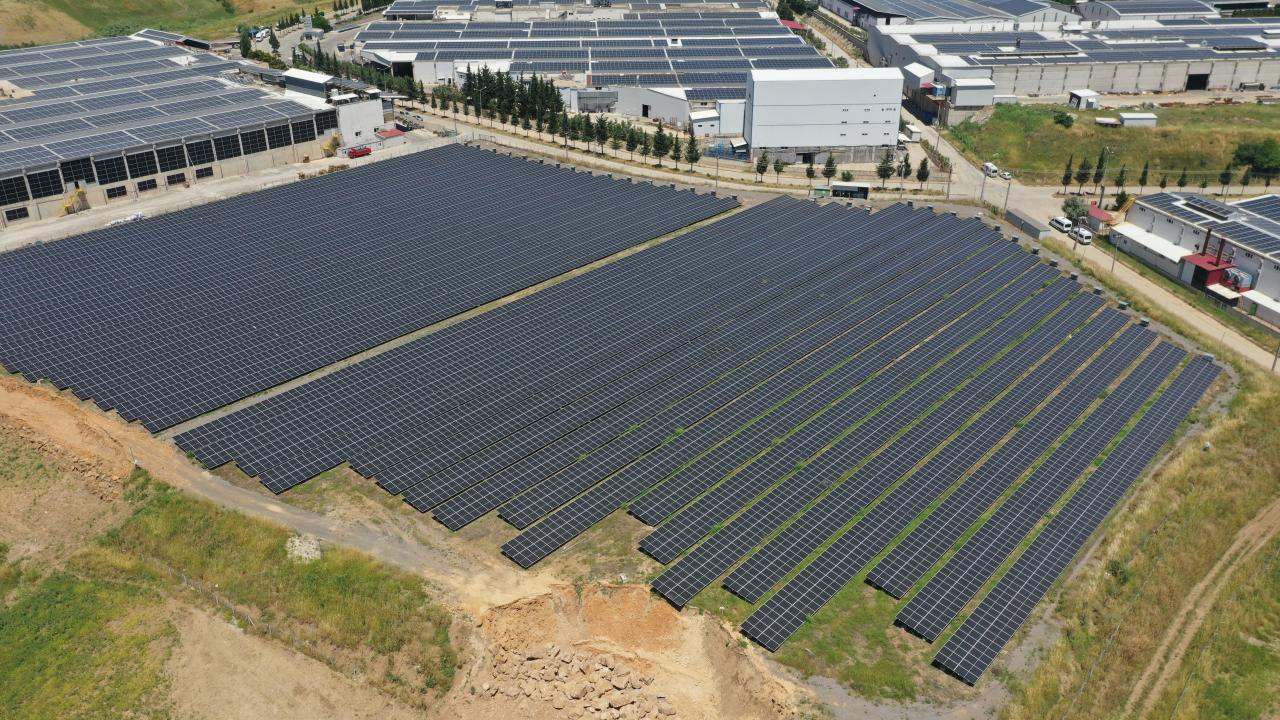 Kahramanmaraş OSB'de yeşil dönüşüm: Elektriğin yarısını GES'lerden karşılıyor