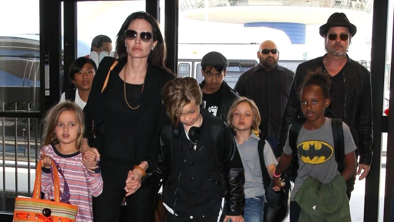 Brad Pitt'e çocuklarından büyük şok!