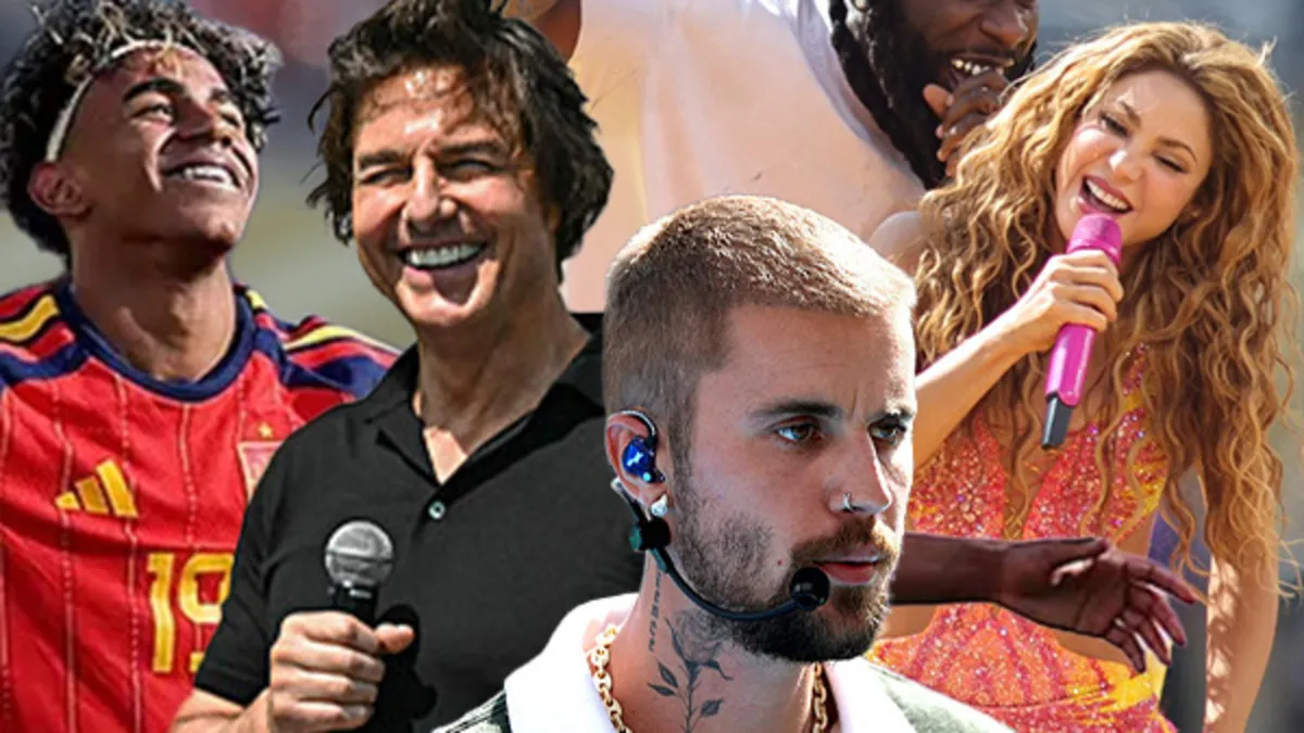 Dünya Kupası finalinde geceye damga vuran anlar: Madonna Justin Bieber ve Shakira sahneyi bir biriyle yarıştırdı!
