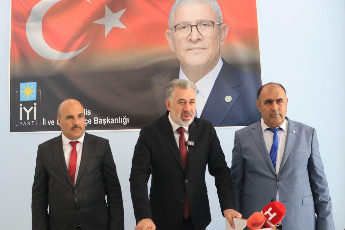 İYİ Parti Bölge Koordinatörü Kılıç'tan Kilis'te miting çağrısı