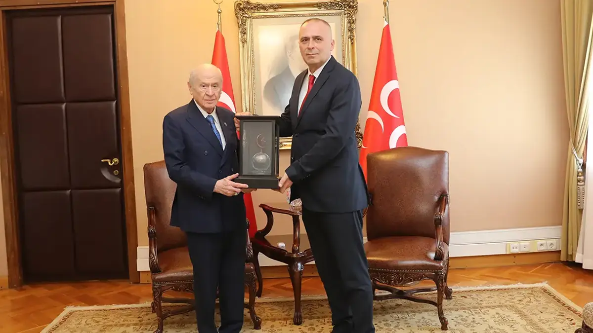 Özel Harekat Başkanı Hayal, Devlet Bahçeli'yi ziyaret etti