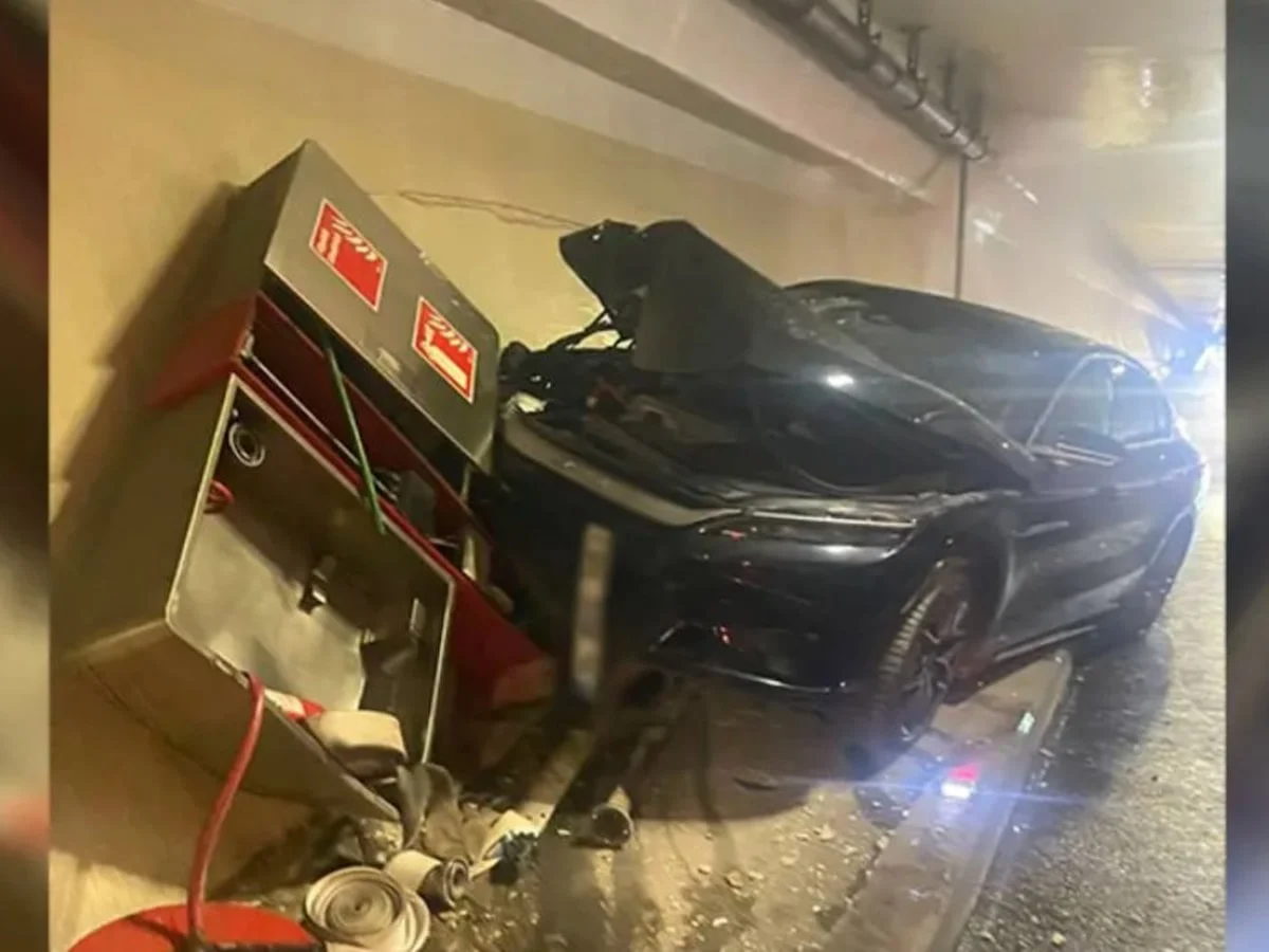 Avrasya Tüneli'nde kaza: Bir süre trafiğe kapatıldı