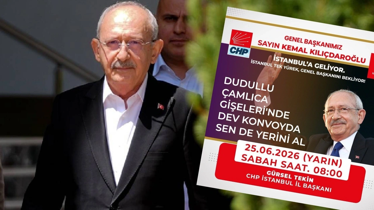 Kılıçdaroğlu'nun İstanbul'a konvoylarla girişi son anda iptal oldu