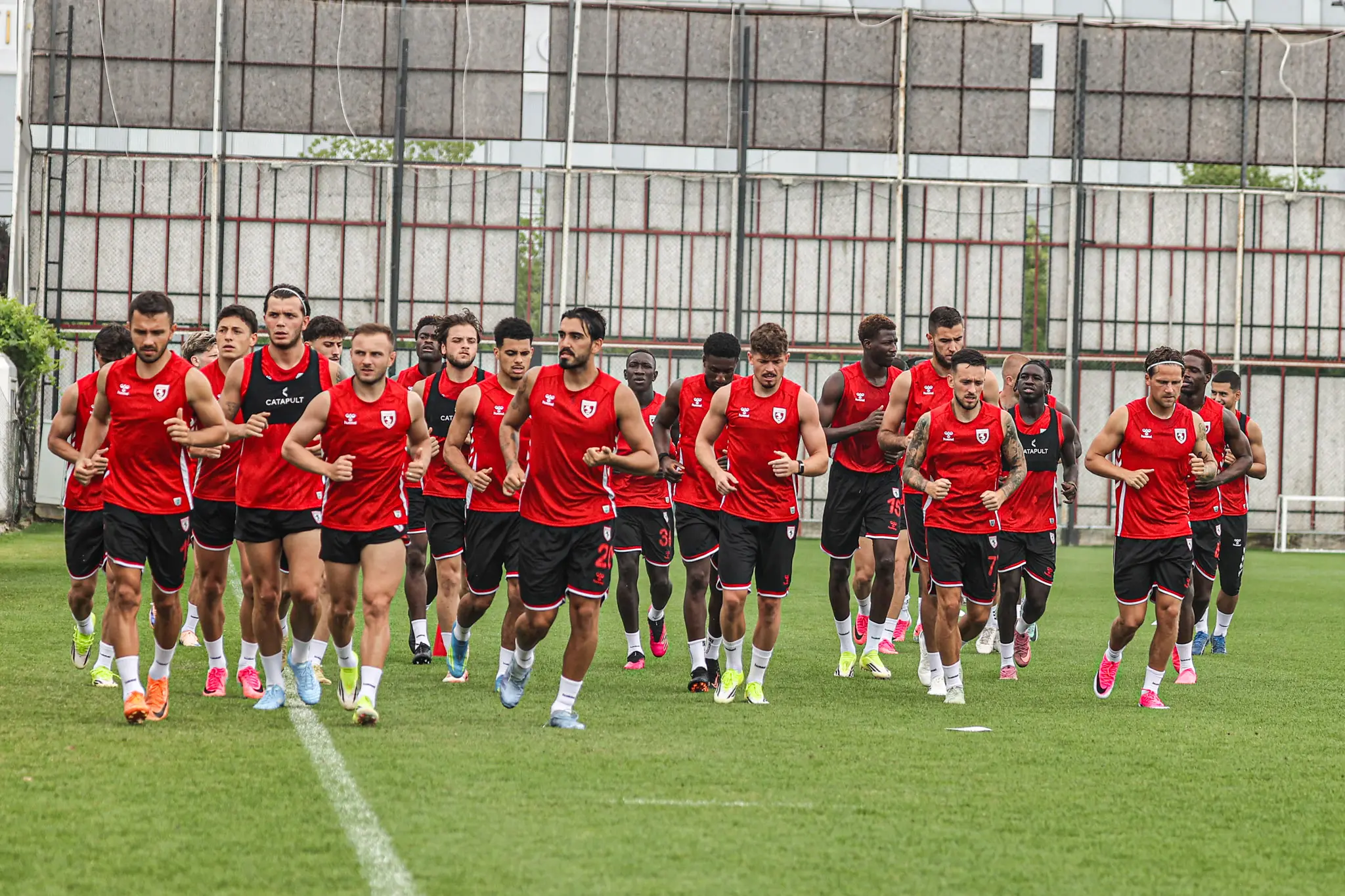Samsunspor'da yeni sezon hazırlıkları devam ediyor