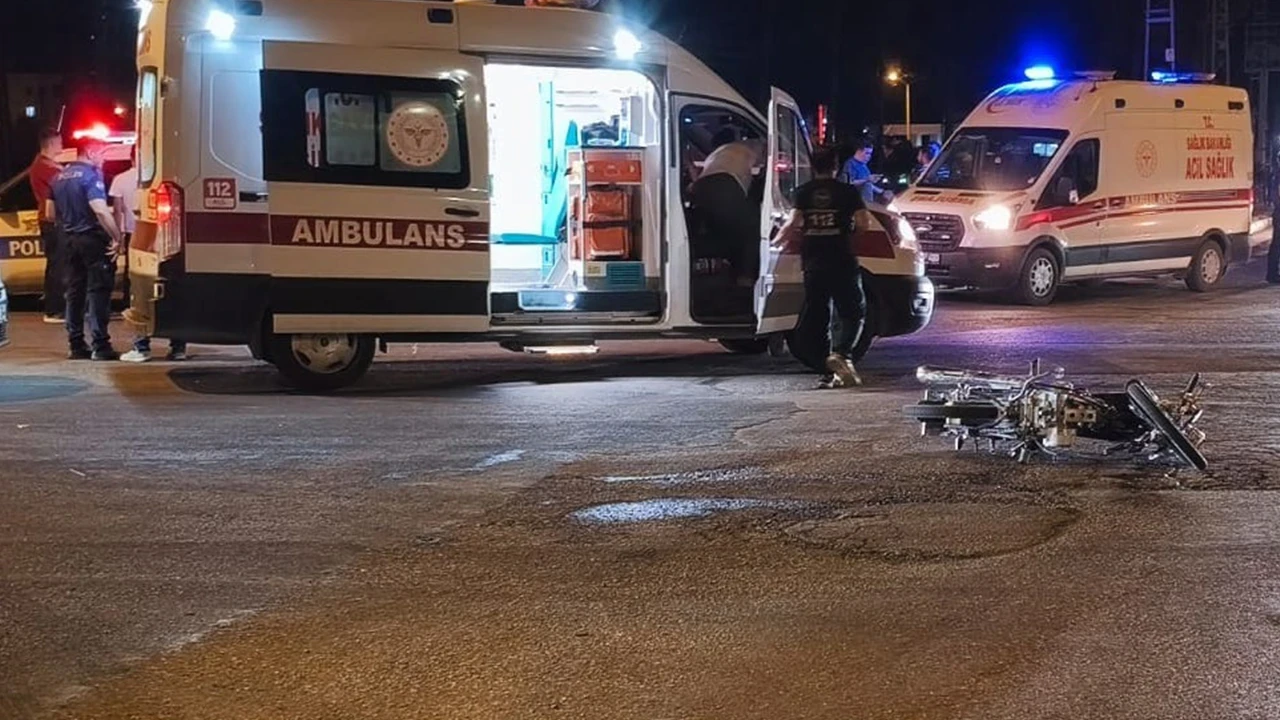 Adıyaman'da otomobil ile motosiklet çarpıştı: 1 yaralı