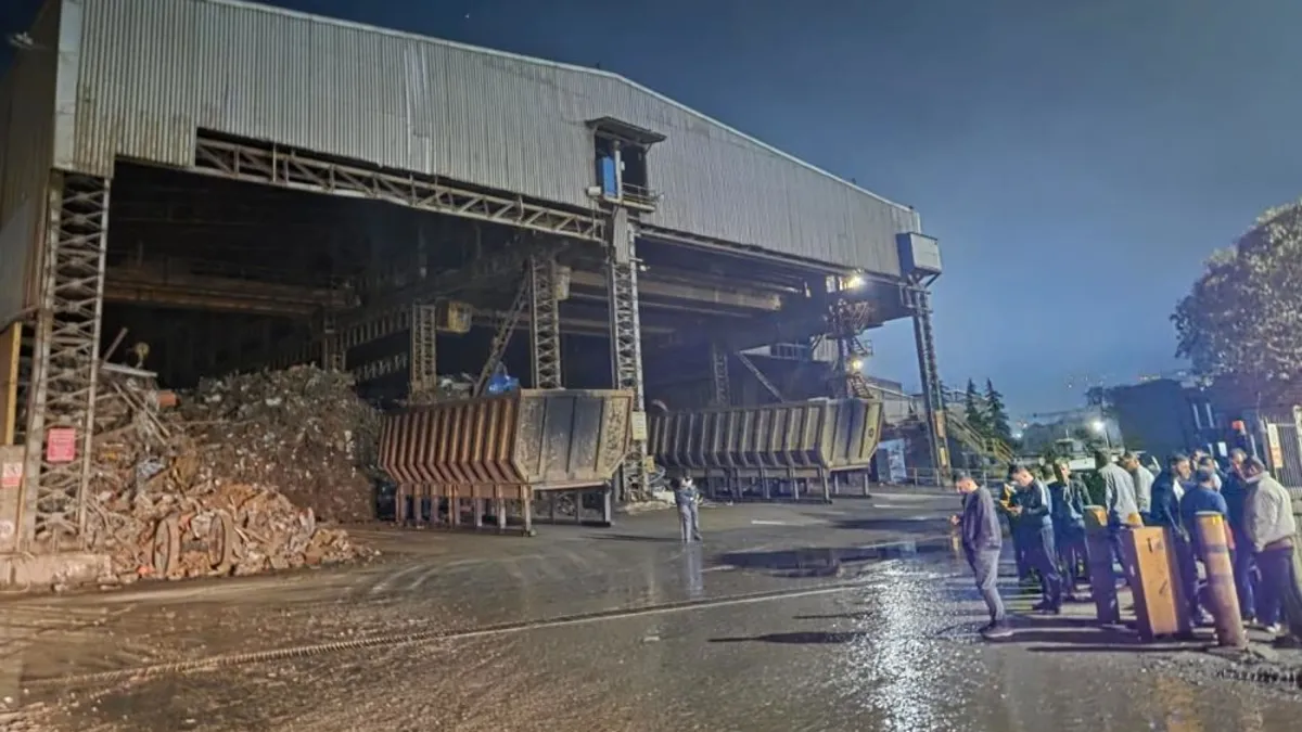 Samsun'da demir çelik fabrikasında elektrik faciası: 3 işçi hayatını kaybetti