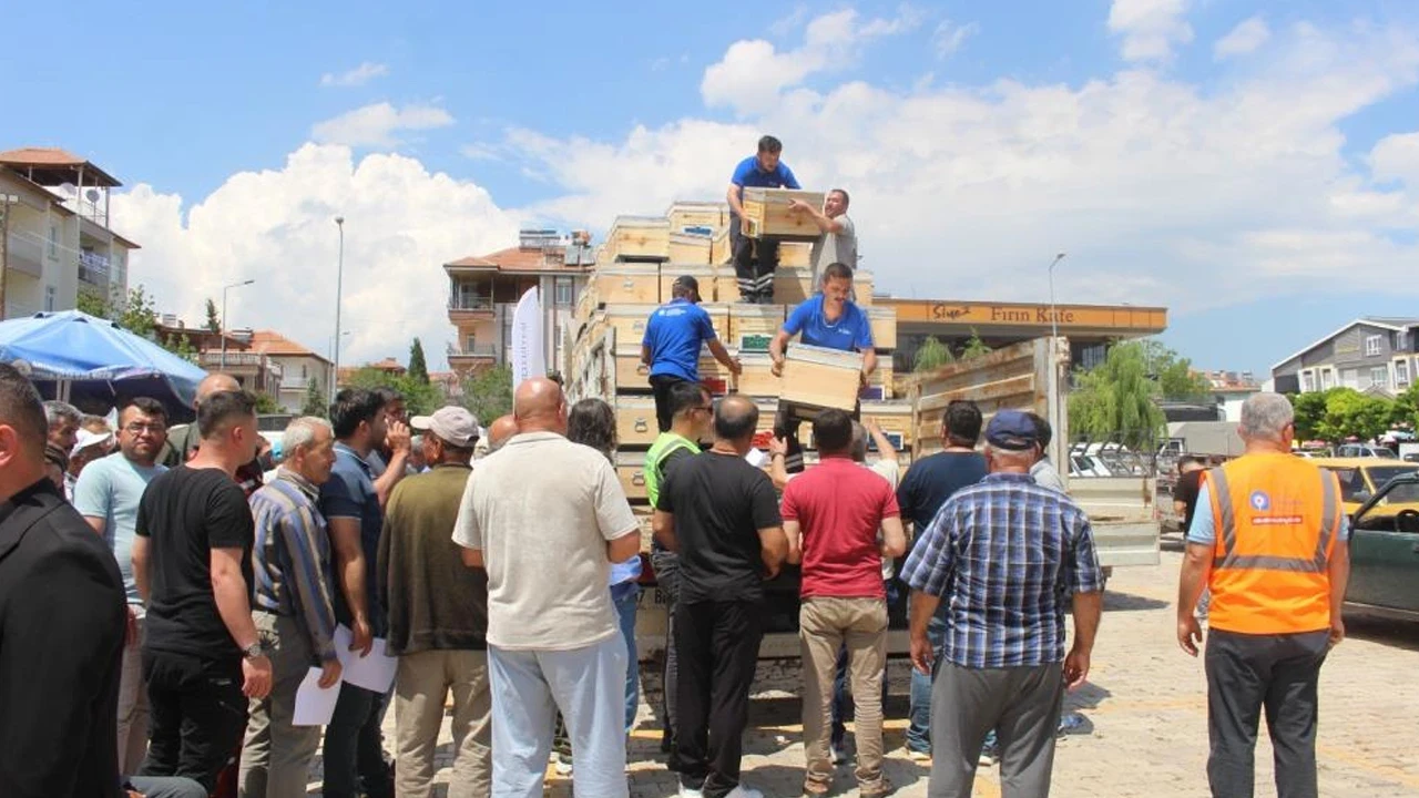 Antalya’da arıcılara büyük destek: 3 ilçede 849 polen tuzaklı kovan dağıtıldı