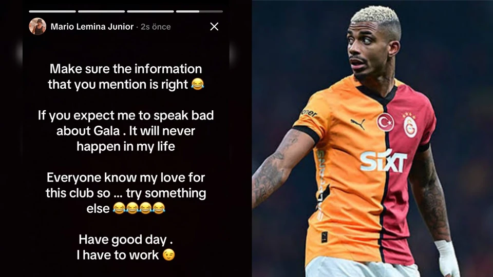 Galatasaray'da Mario Lemina iddiaları: Gabonlu yıldız sosyal medyada paylaşım yaptı | Galatasaray transfer haberleri