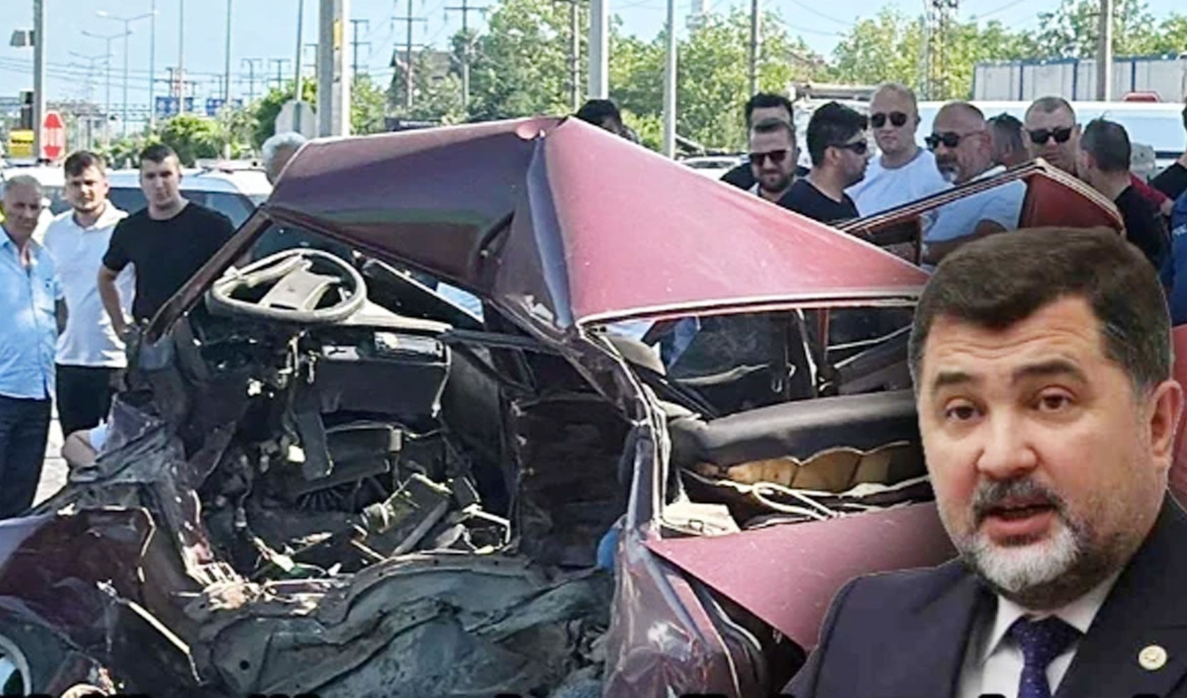 AKP'li vekilin kullandığı araç kazaya karıştı: 1 ölü 2 de yaralı var