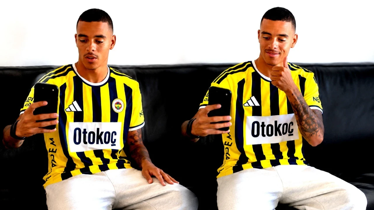 Mason Greenwood Fenerbahçe'de: Formayı giyip mesajı verdi