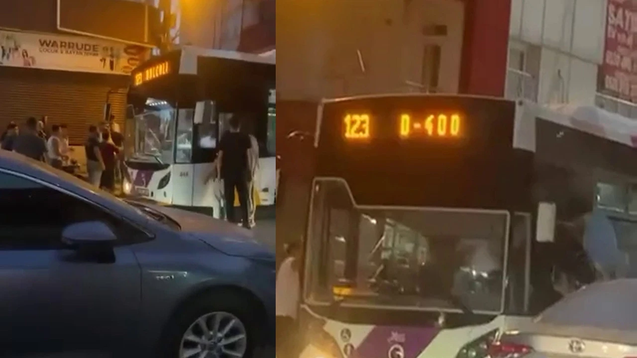 Adana’da 10 kişilik maganda otobüs şoförünü hastanelik etti