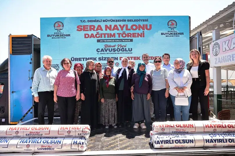 “Üreten Şehir Denizli”de çiftçiye yeni destek