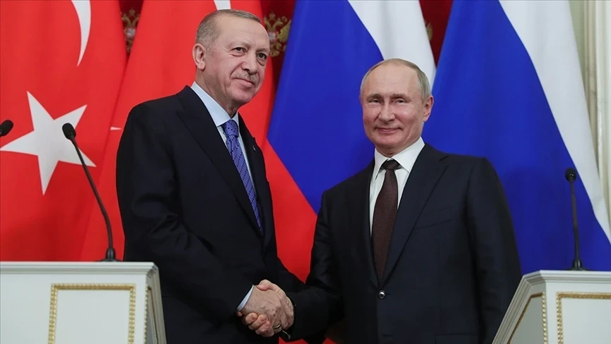 Rusya: Putin ve Erdoğan'ın düzenli temasları, siyasi diyaloğun gelişiminde kilit rol oynuyor