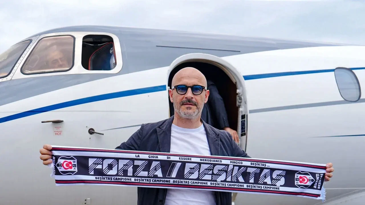 Beşiktaş'ın yeni teknik direktörü Vincenzo Italıano İstanbul'da!