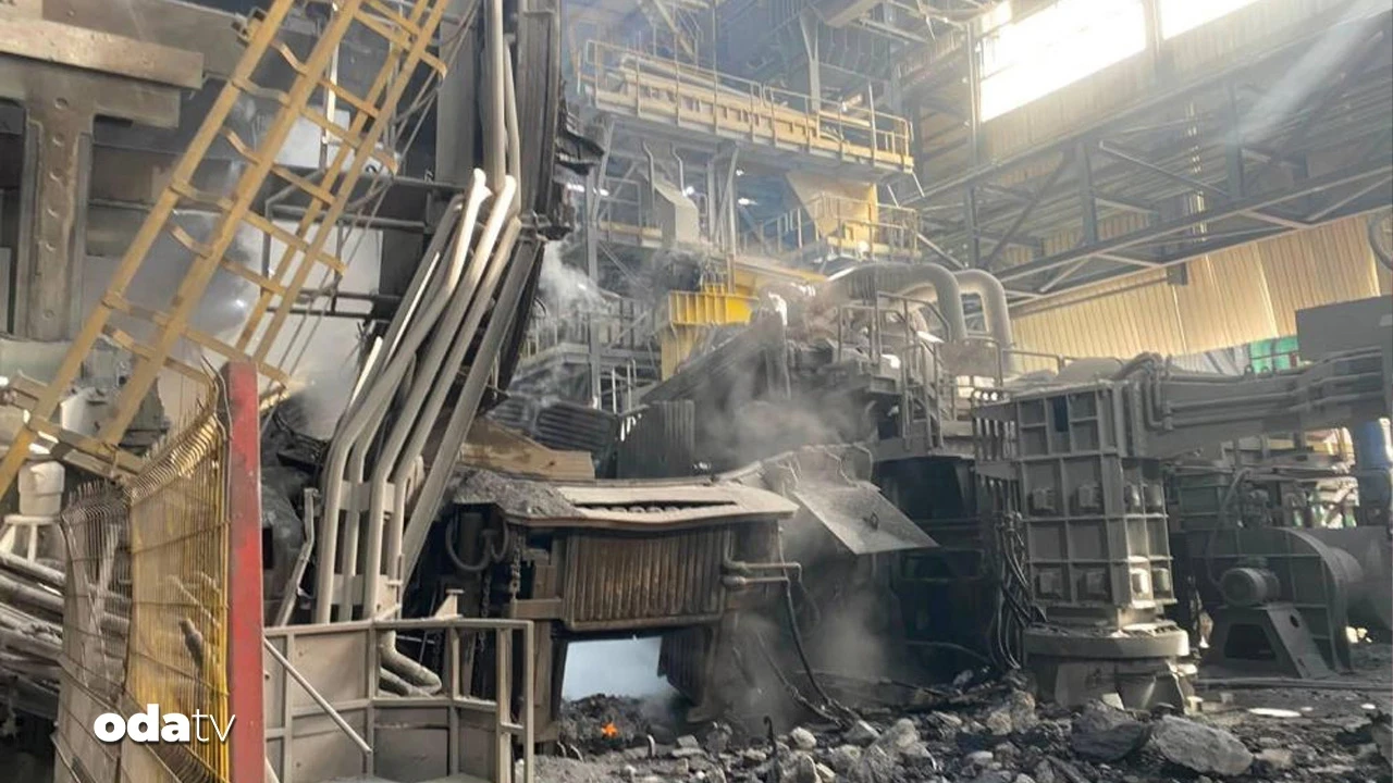 Çelik fabrikasında patlama: 3 işçi yaralandı