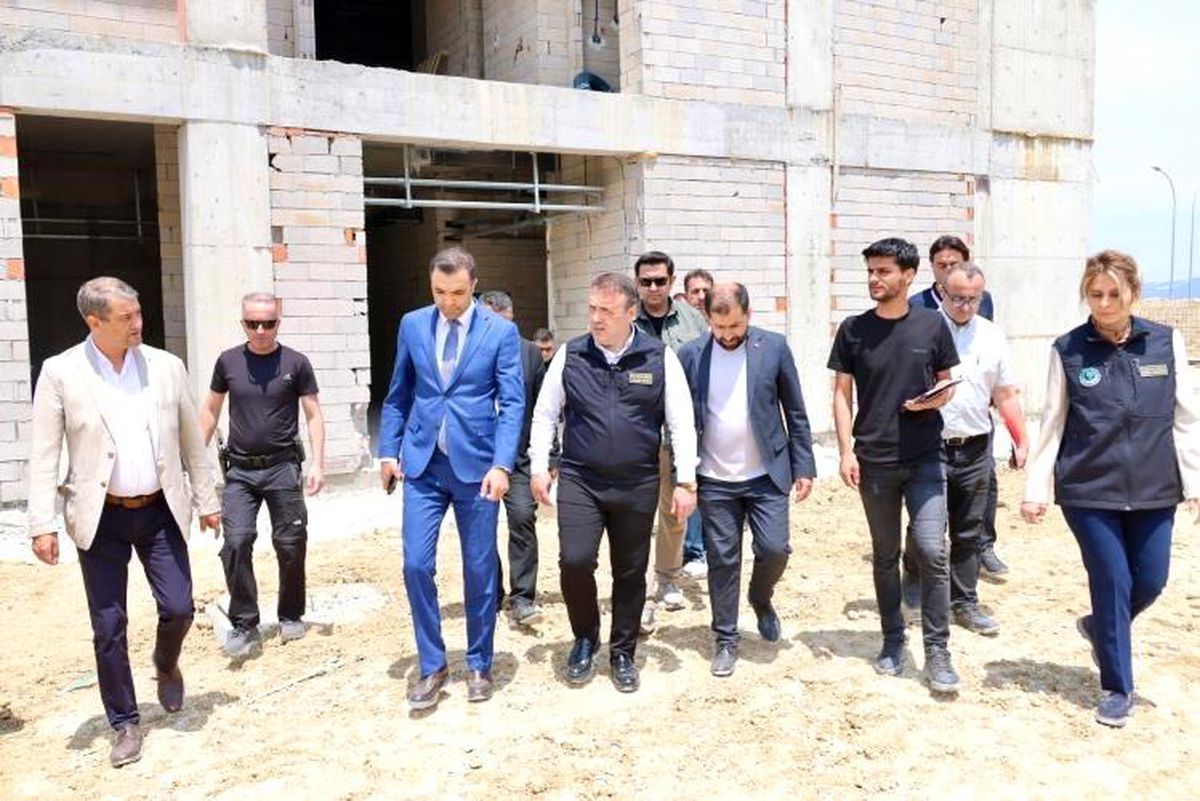 Bilecik'te 2 okul yapım inşaatında sona geliniyor
