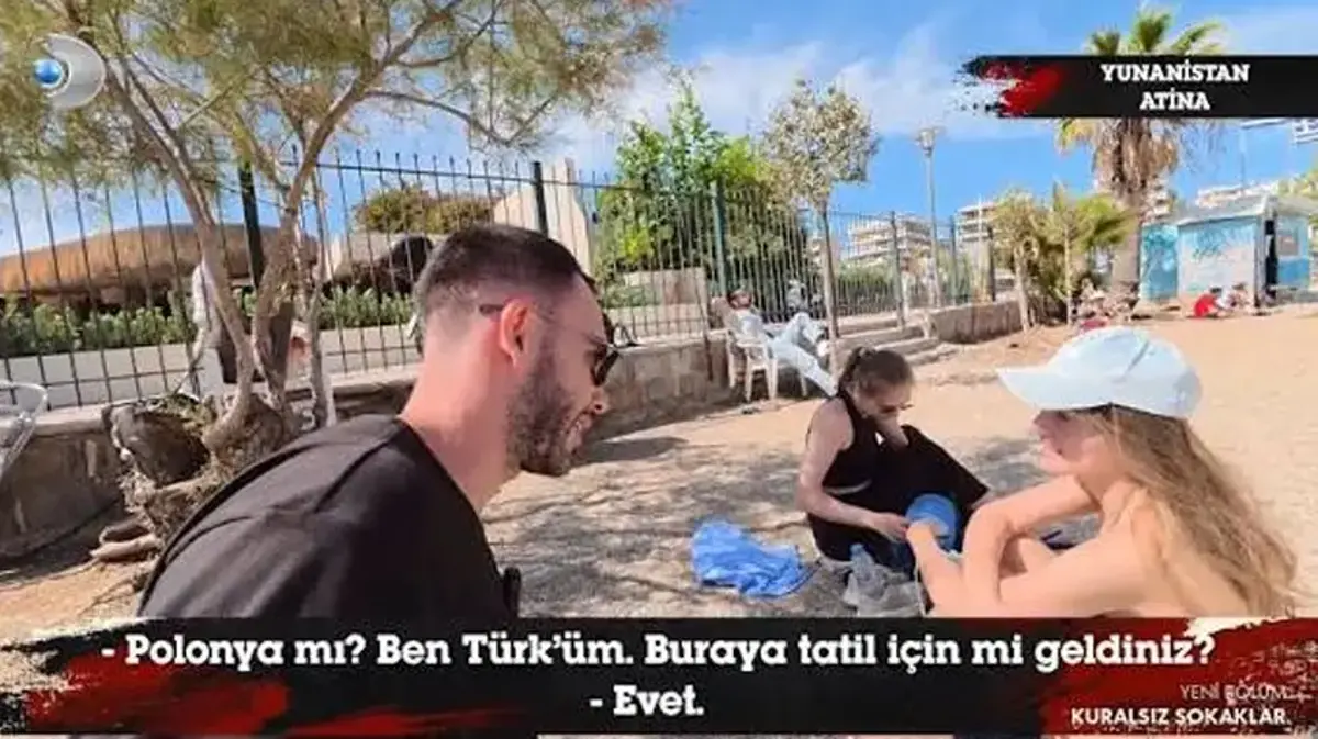 Atina’nın hareketli sahilleri Kuralsız Sokaklar’da