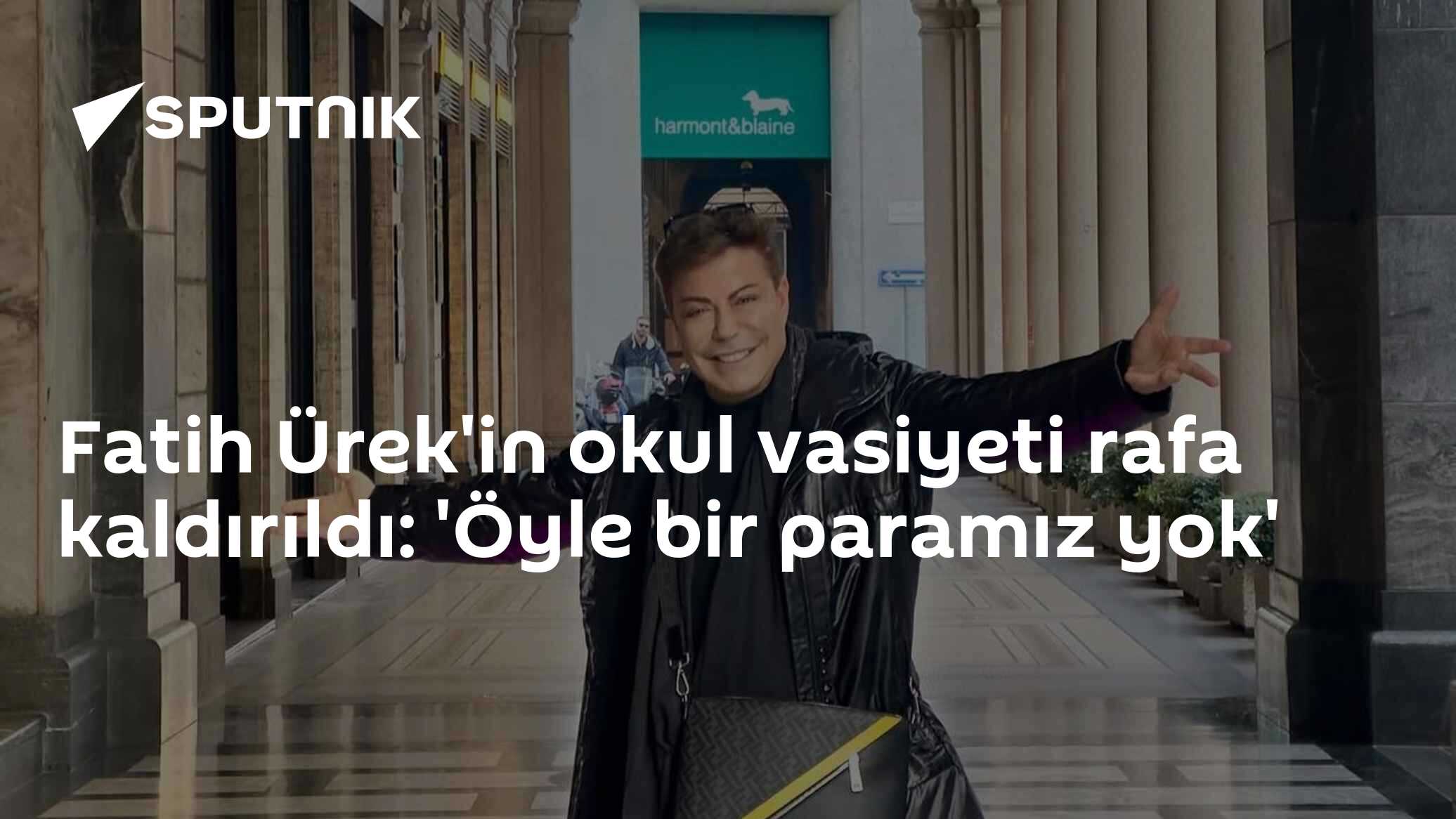 Fatih Ürek'in okul vasiyeti rafa kaldırıldı: 'Öyle bir paramız yok'