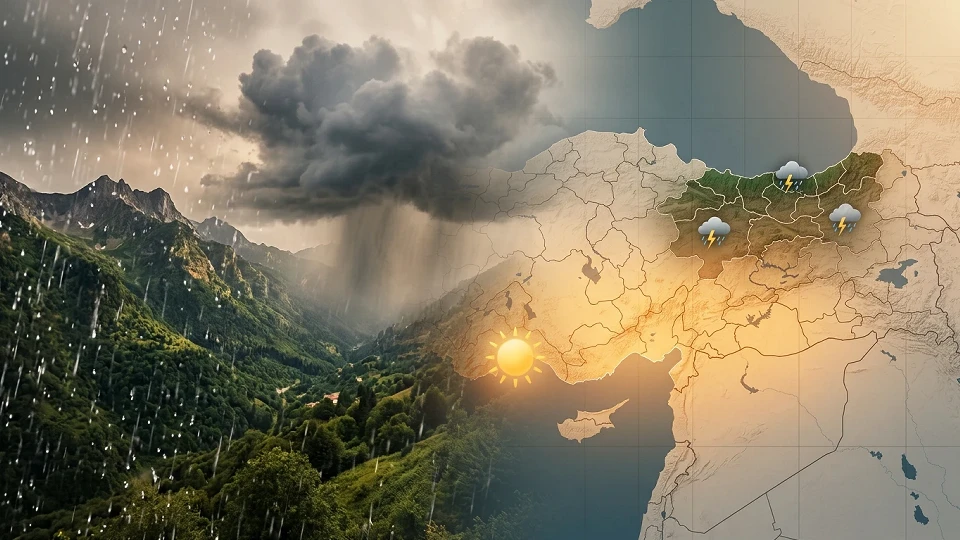 Meteoroloji hava durumu tahmini: Türkiye genelinde kavurucu sıcaklıklar yerini 4 bölgede sağanağa bırakıyor | Hava Durumu Haberleri