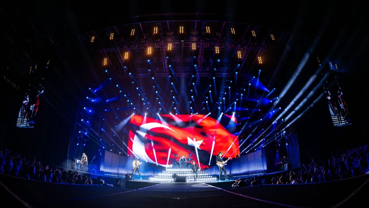Scorpions, İstanbul'u salladı