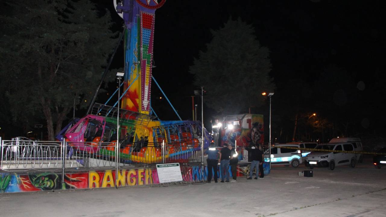 Lunaparkta iş cinayeti: Eğlence aracının çarptığı 20 yaşındaki işçi kurtarılamadı