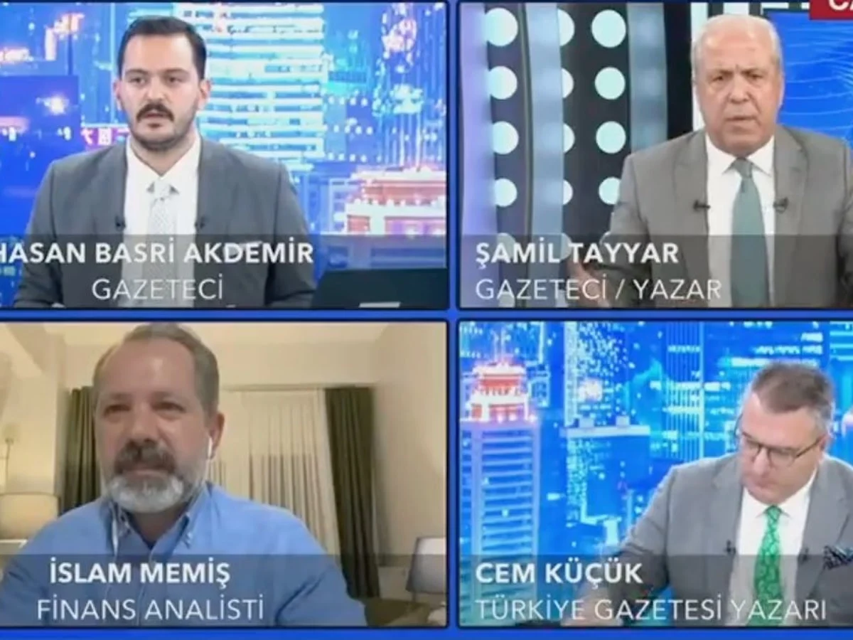 Canlı yayında İslam Memiş ile Şamil Tayyar'ın 'altın' kavgası