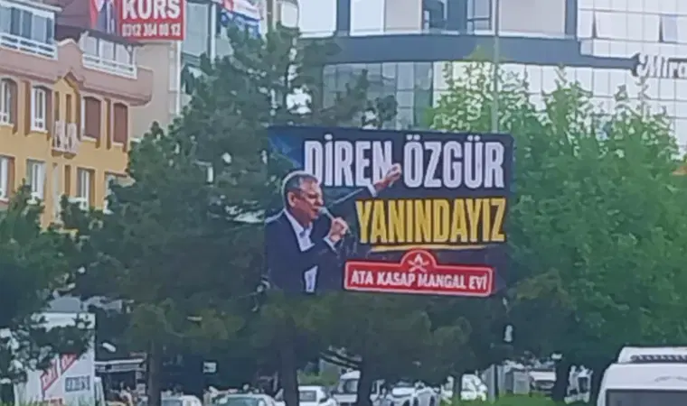 Mamak esnafından Özel’e destek: Diren Özgür Yanındayız!