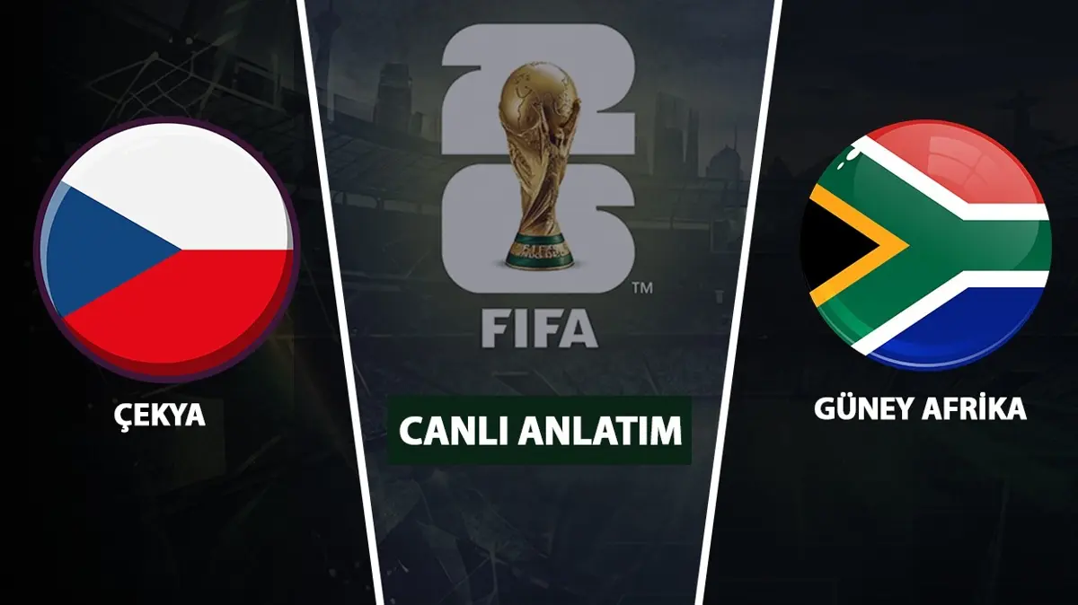 CANLI: Çekya - Güney Afrika