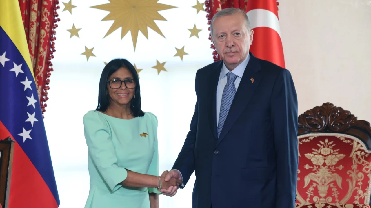 Erdoğan, Venezuela geçici lideri ile görüştü