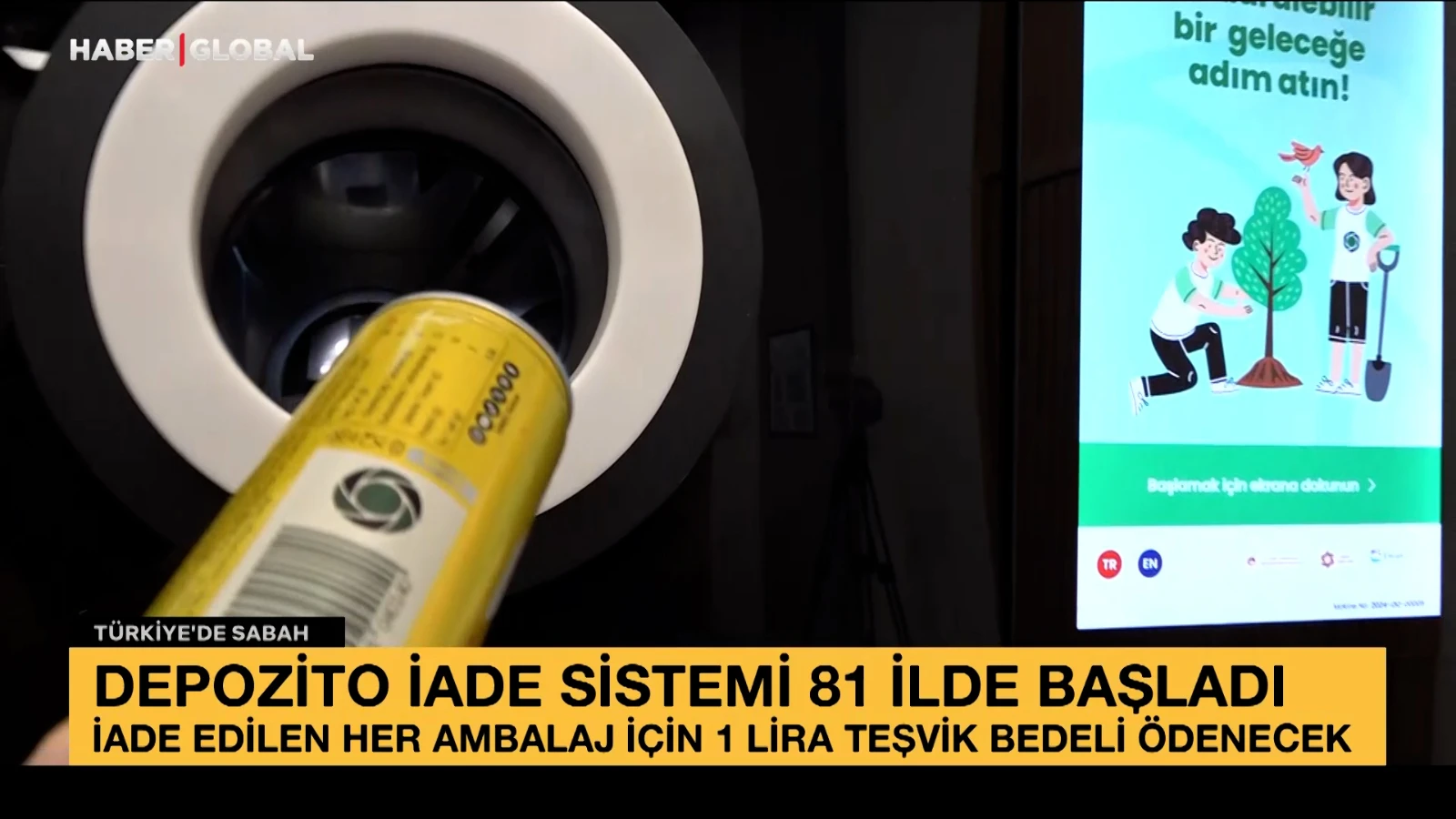 Depozito iade sistemi 81 ilde başladı